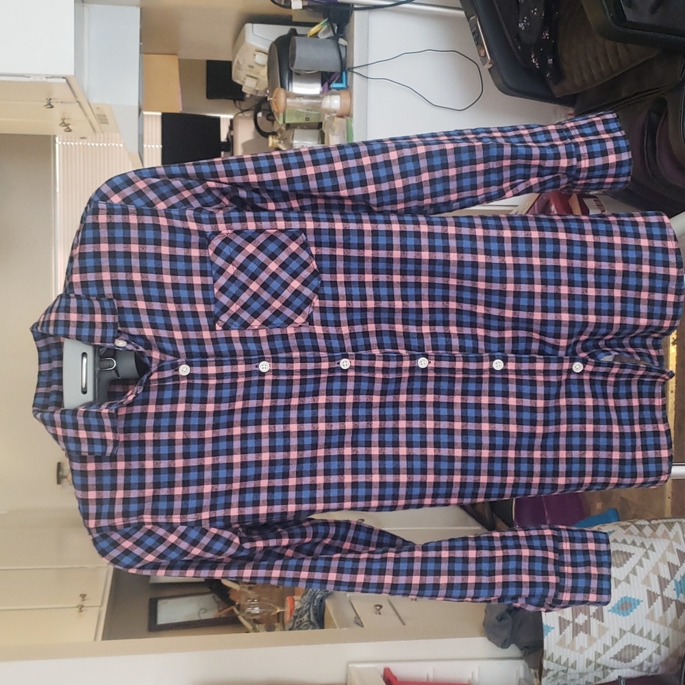Old Navy S plaid shirt